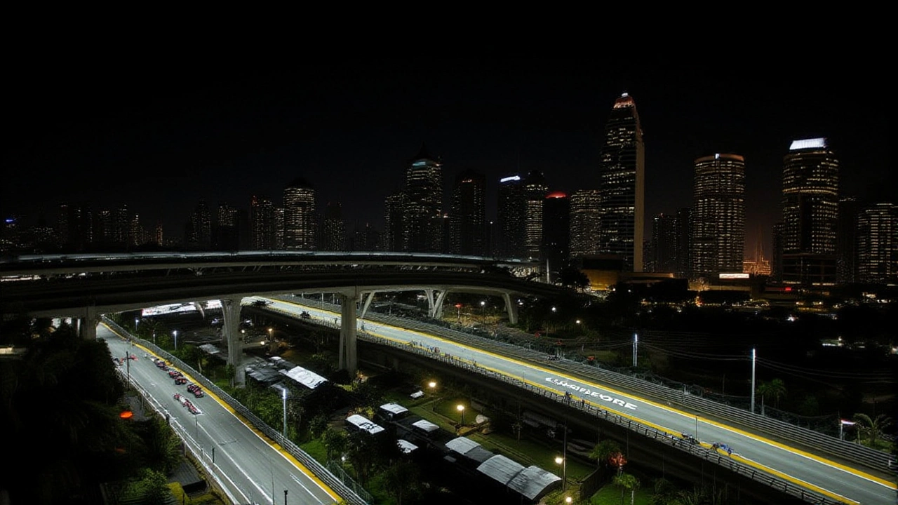 George Russell Wins Singapore GP, Sets New Lap Record